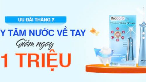 THÁNG 7 - MÁY TĂM NƯỚC VỀ TAY. GIẢM NGAY 1 TRIỆU
